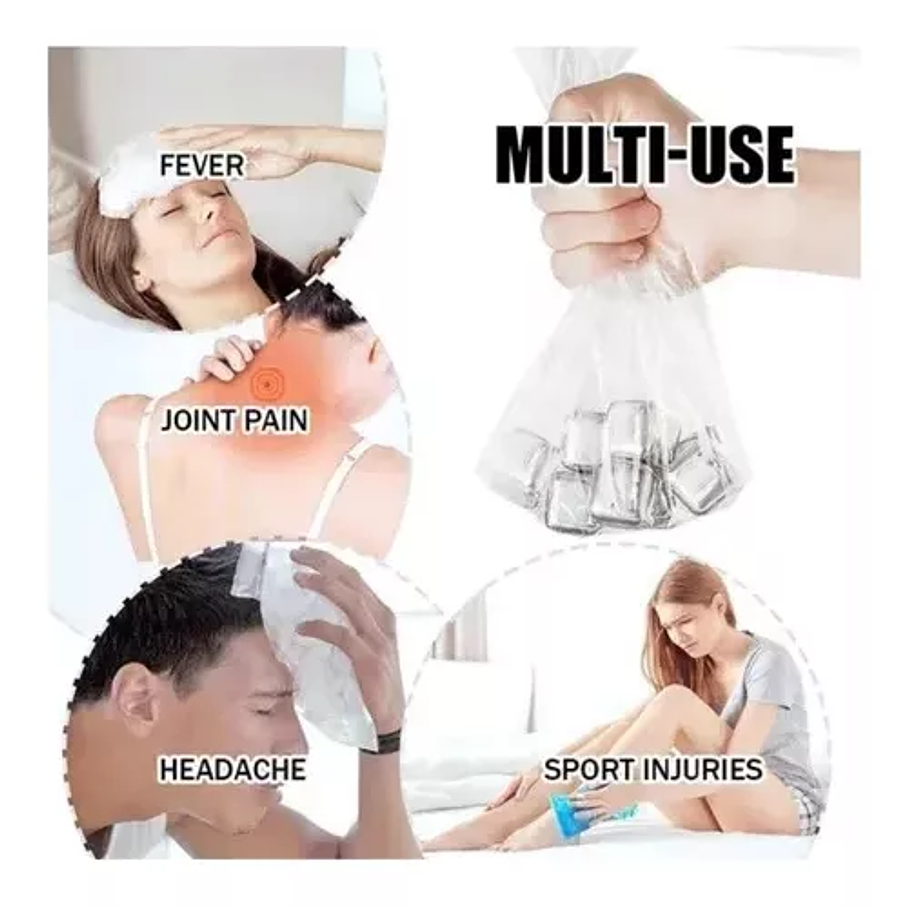 4 Cubitos De Hielo De Acero  Reutilizables 2.5 Cms 3