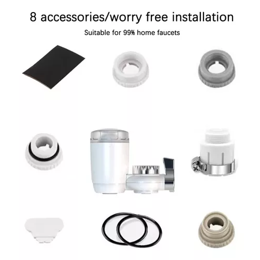 Filtro Dispensador De Agua Filtro Doméstico Color Blanco 3