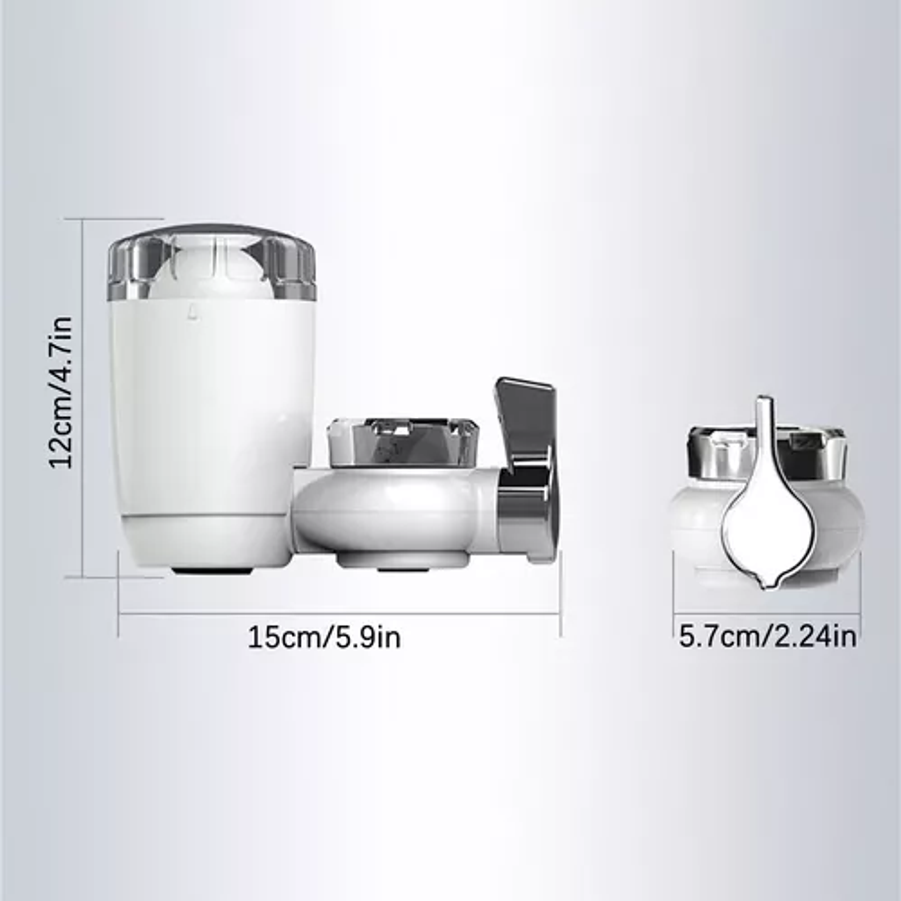 Filtro Dispensador De Agua Filtro Doméstico Color Blanco 4