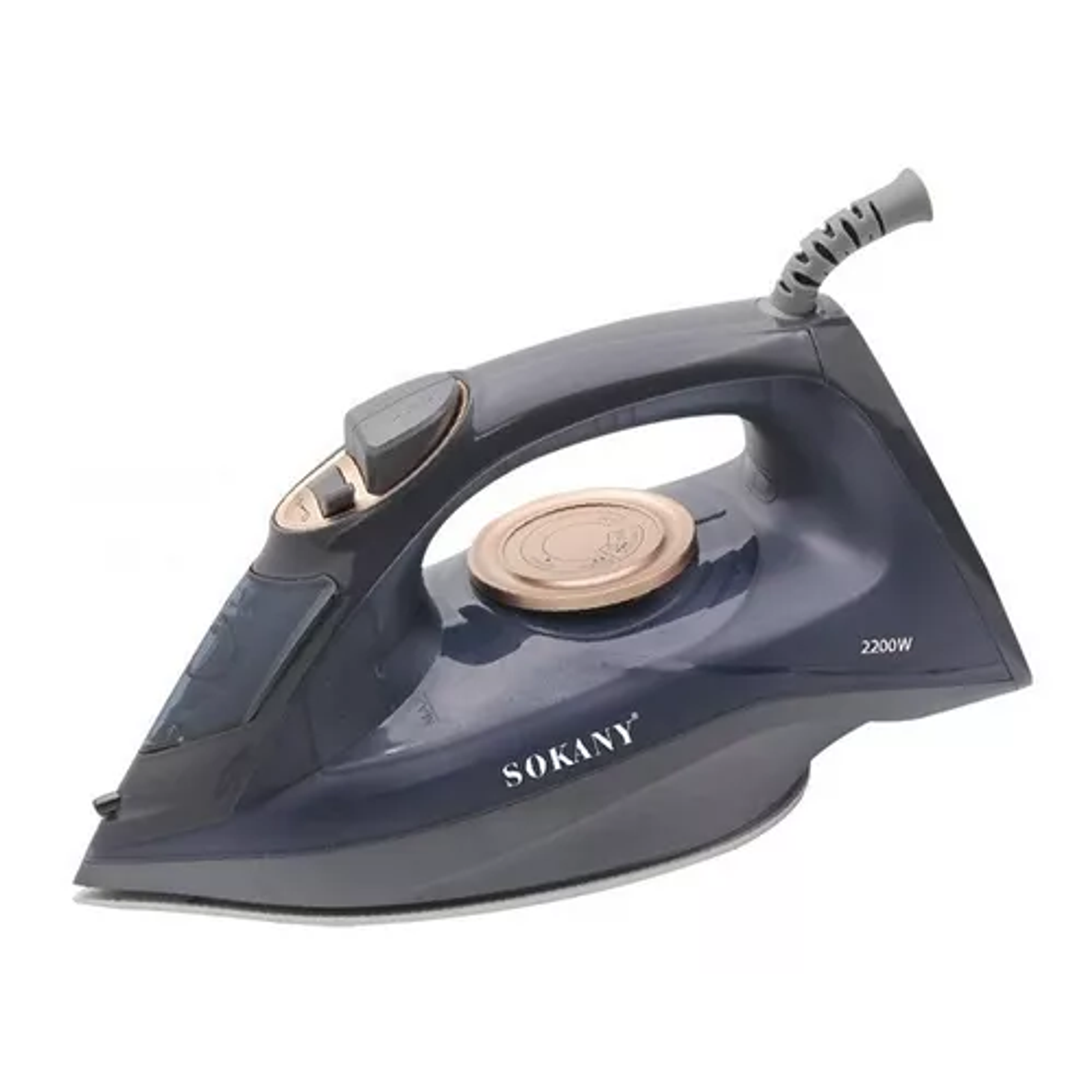 Plancha A Vapor Sokany Sl-6699 Color Gris Oscuro 4