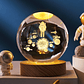Lampara De Luz Led 3d Bola de Cristal Astronauta Planetas - Miniatura 3