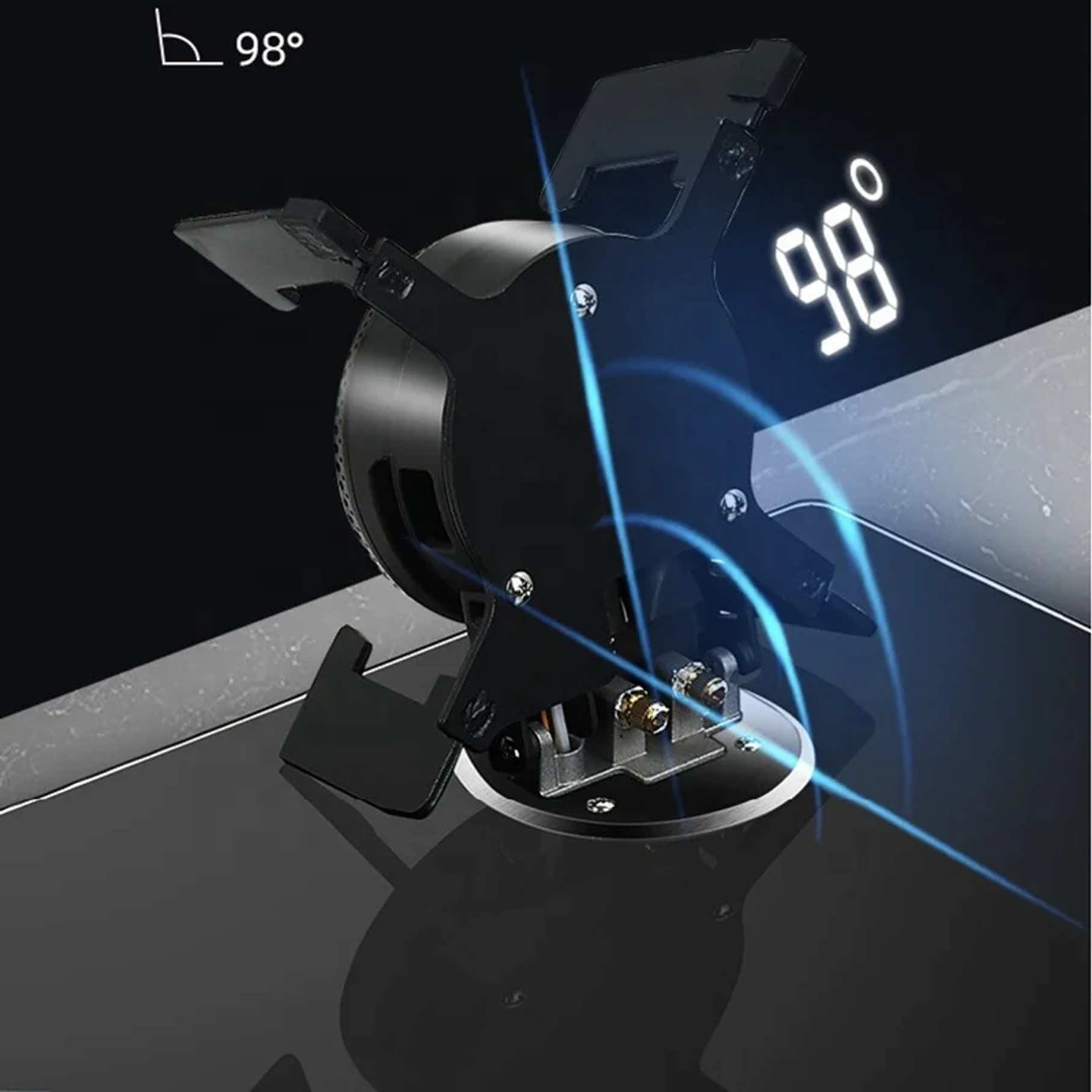 Cocina Encimera A Gas 2 Platos Levadizos Vidrio Templado  10