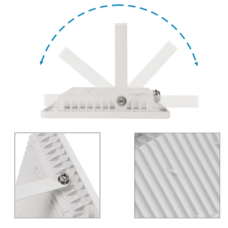 Reflector Con Sensor Led Panel Solar 150w Exterior 5