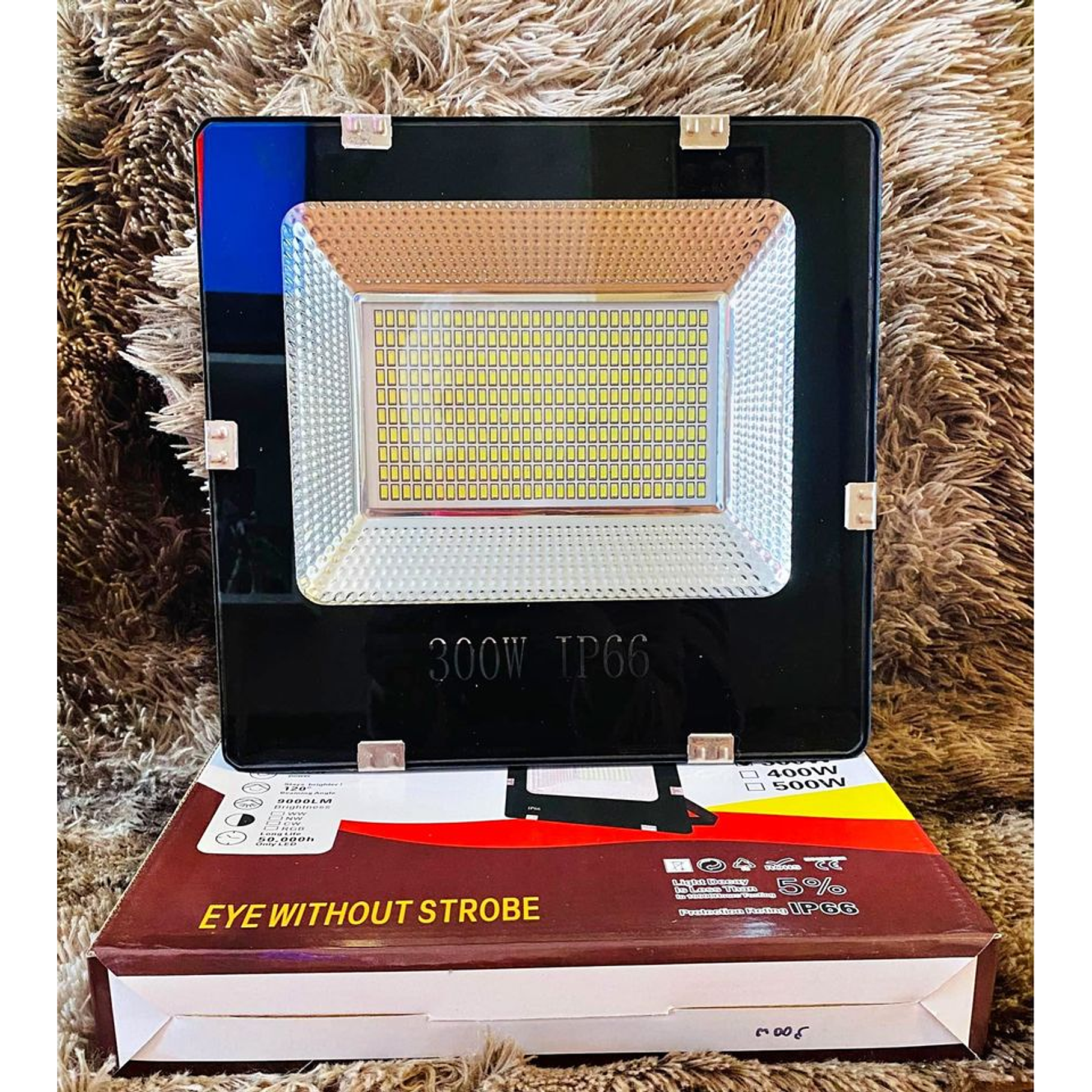 Luz Foco Proyector Led 300w Exterior Resistente al Agua 5