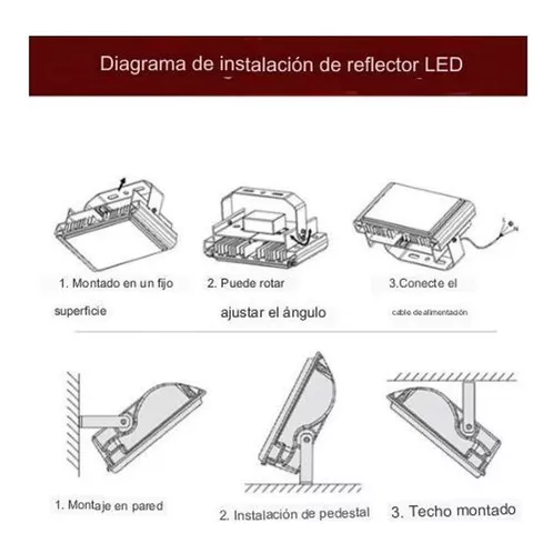 Luz Foco Proyector Led 400wExterior Resistente al Agua 2