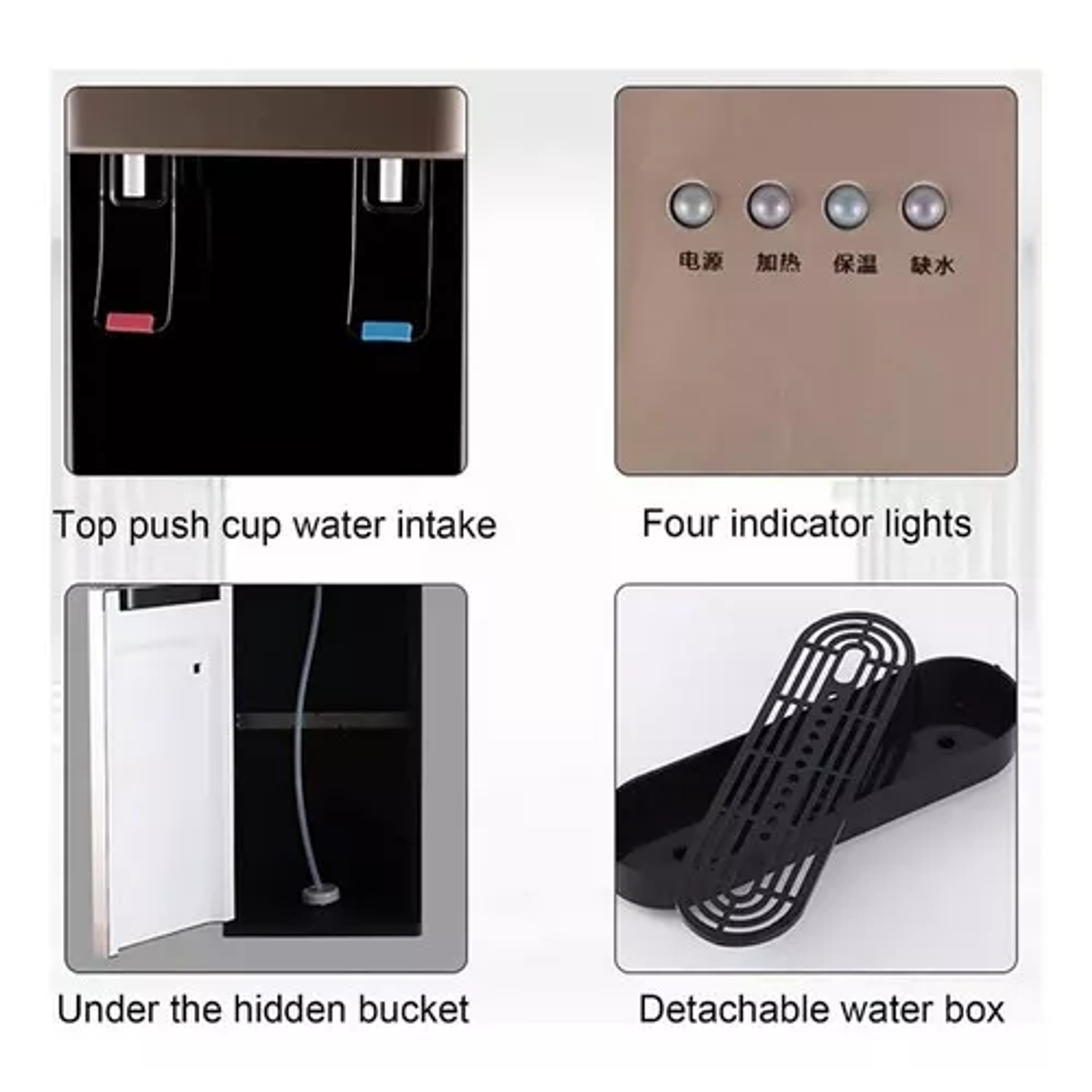 Dispensador De Agua Fría Y Caliente Sistema De Carga  2