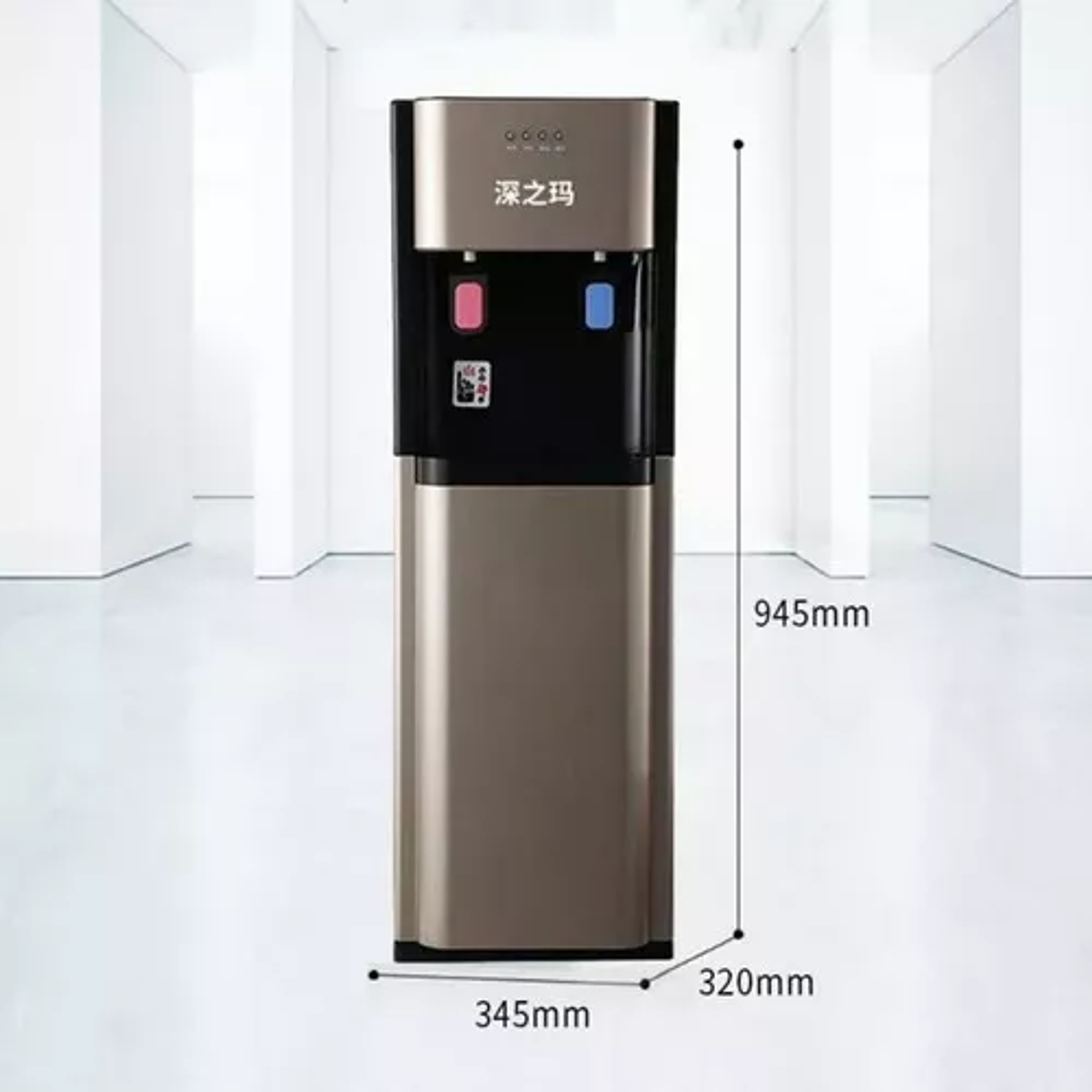 Dispensador De Agua Fría Y Caliente Sistema De Carga  4