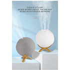 Lámpara Luna Escritorio 3D + USB Recargable 16cm 6