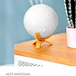 Lámpara Luna Escritorio 3D + USB Recargable 16cm - Miniatura 7