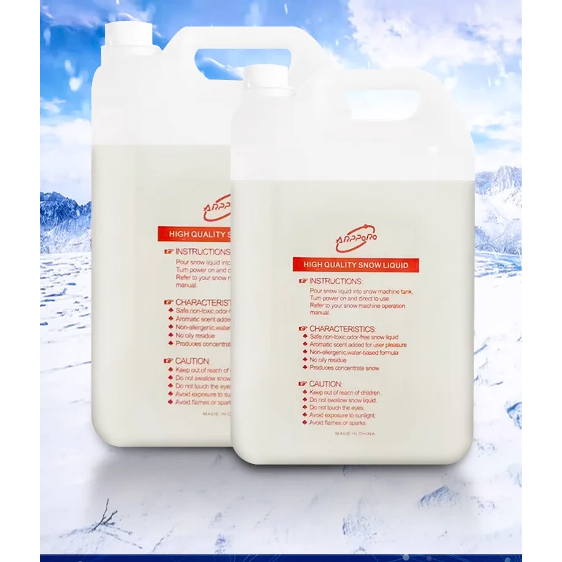 Liquido Para Maquina De Nieve 2