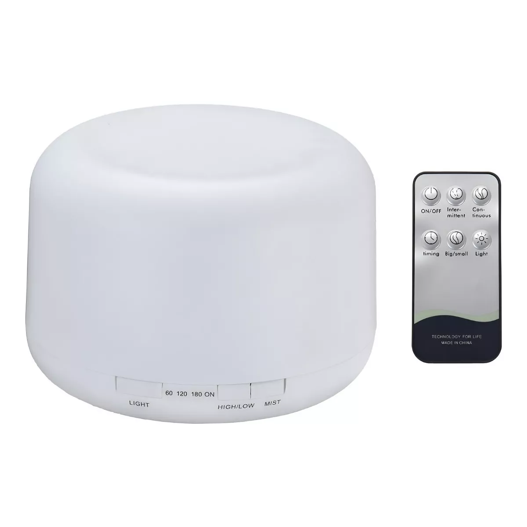 Humidificador Ultrasonico Aire Difusor 500ml + Pack De Esencias 2