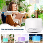 Humidificador Ultrasonico Aire Difusor 500ml + Pack De Esencias - Miniatura 6
