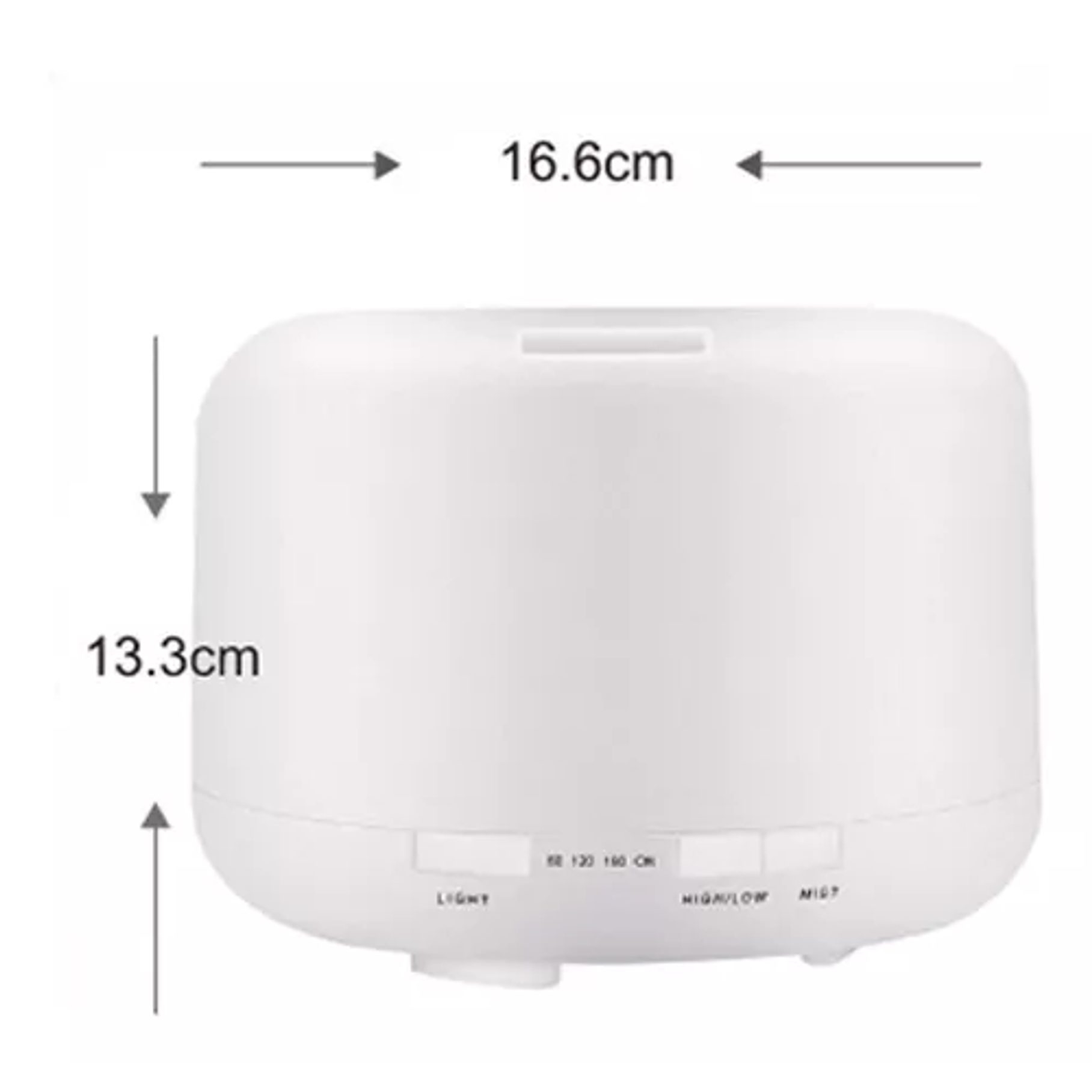 Humidificador Ultrasonico Aire Difusor 500ml + Pack De Esencias 4