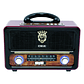 Radio Vintage Retro USB Portatil FM BT Mini Café - Miniatura 1