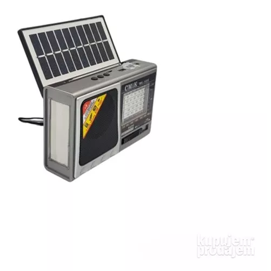 Radio Parlante Solar Recargable Bluetooth 3