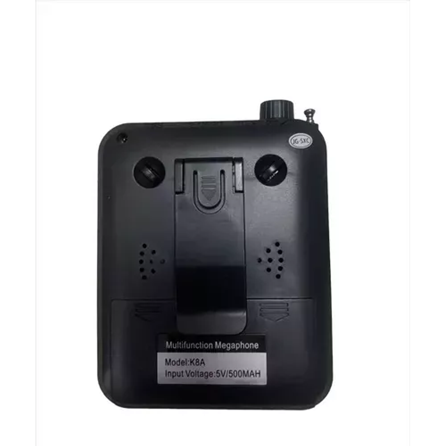 Megáfono Portátil Amplificador Parlante Radio Usb 7