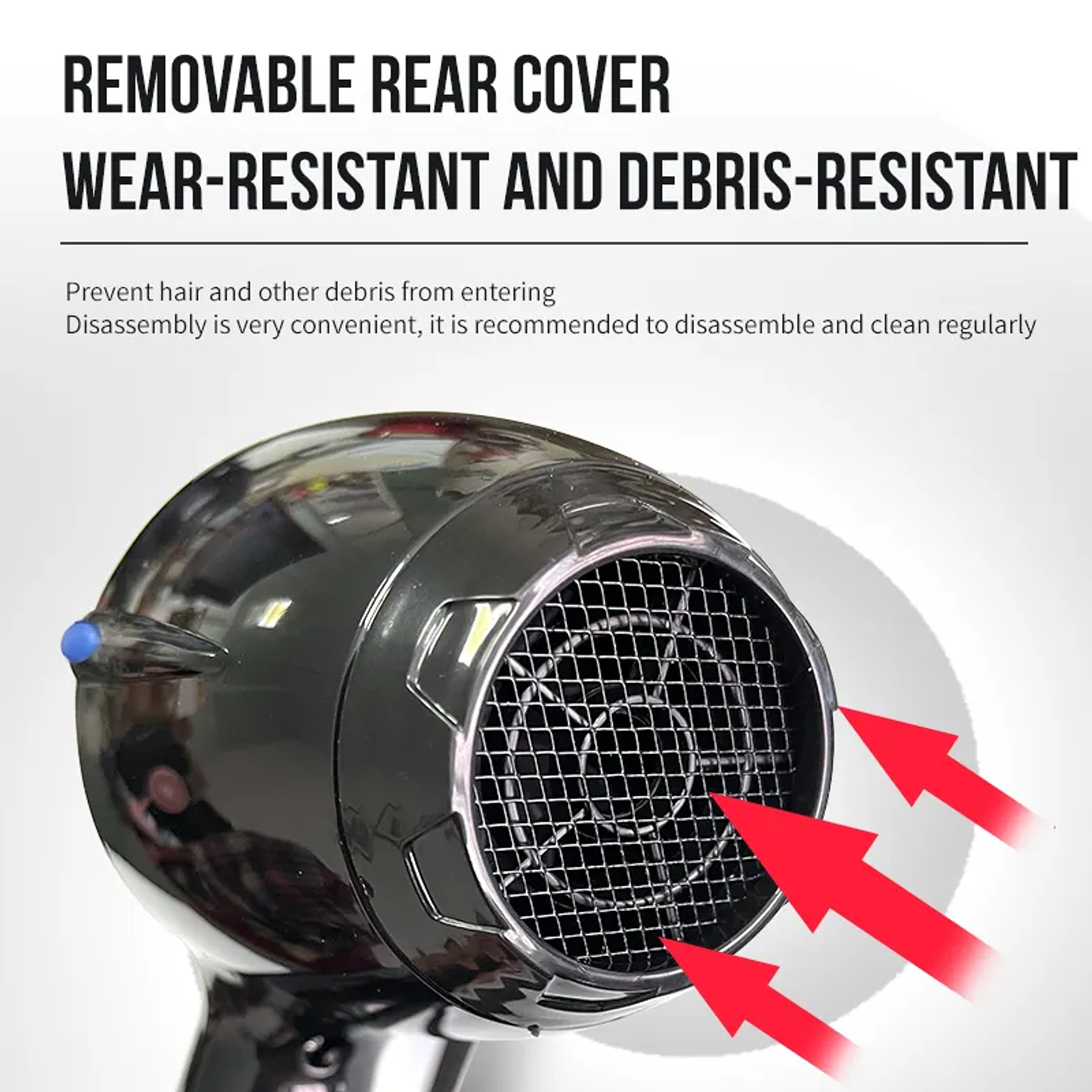 Secador De Pelo 3000w Uso Profesional Surker 5