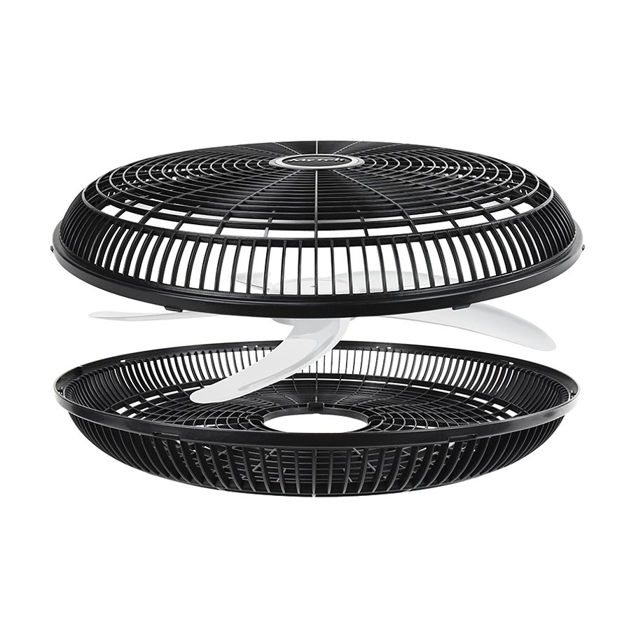 Ventilador De Pedestal Con 5 Aspas De Alta Potencia 5