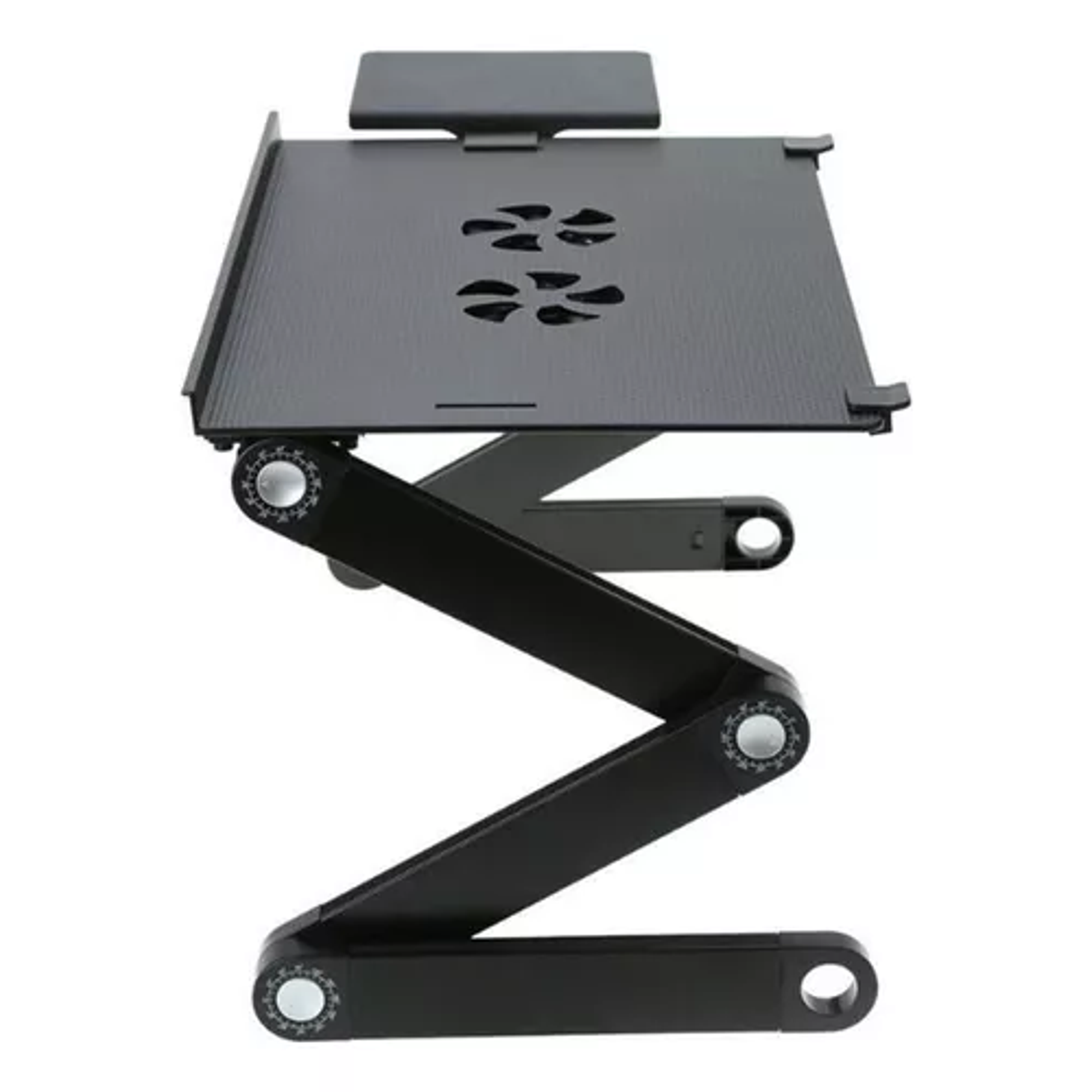 Mesa Para Laptop Notebook Plegable Cama 2 Ventiladores T8 Color Negro 2