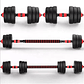 Set Mancuernas Y Barra Unibles 40kg Fitness Pesas Ajustables - Miniatura 1