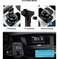 Receptor Bluetooth Autos Transmisor Fm Mp3 Carga Carro Full - Miniatura 3
