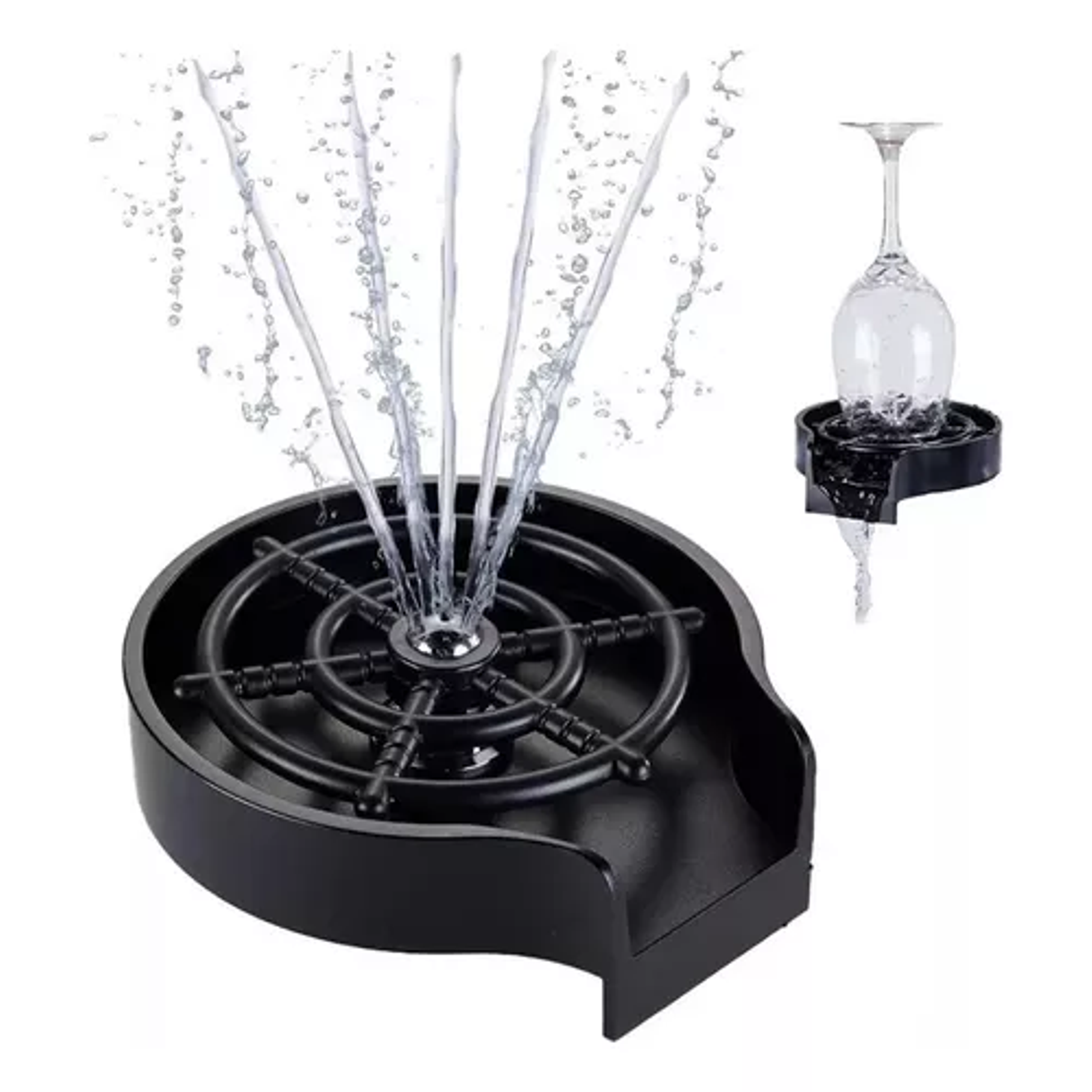 Enjuagadora De Vasos De Vidrio Para Taza, Jarra, Arandela 2