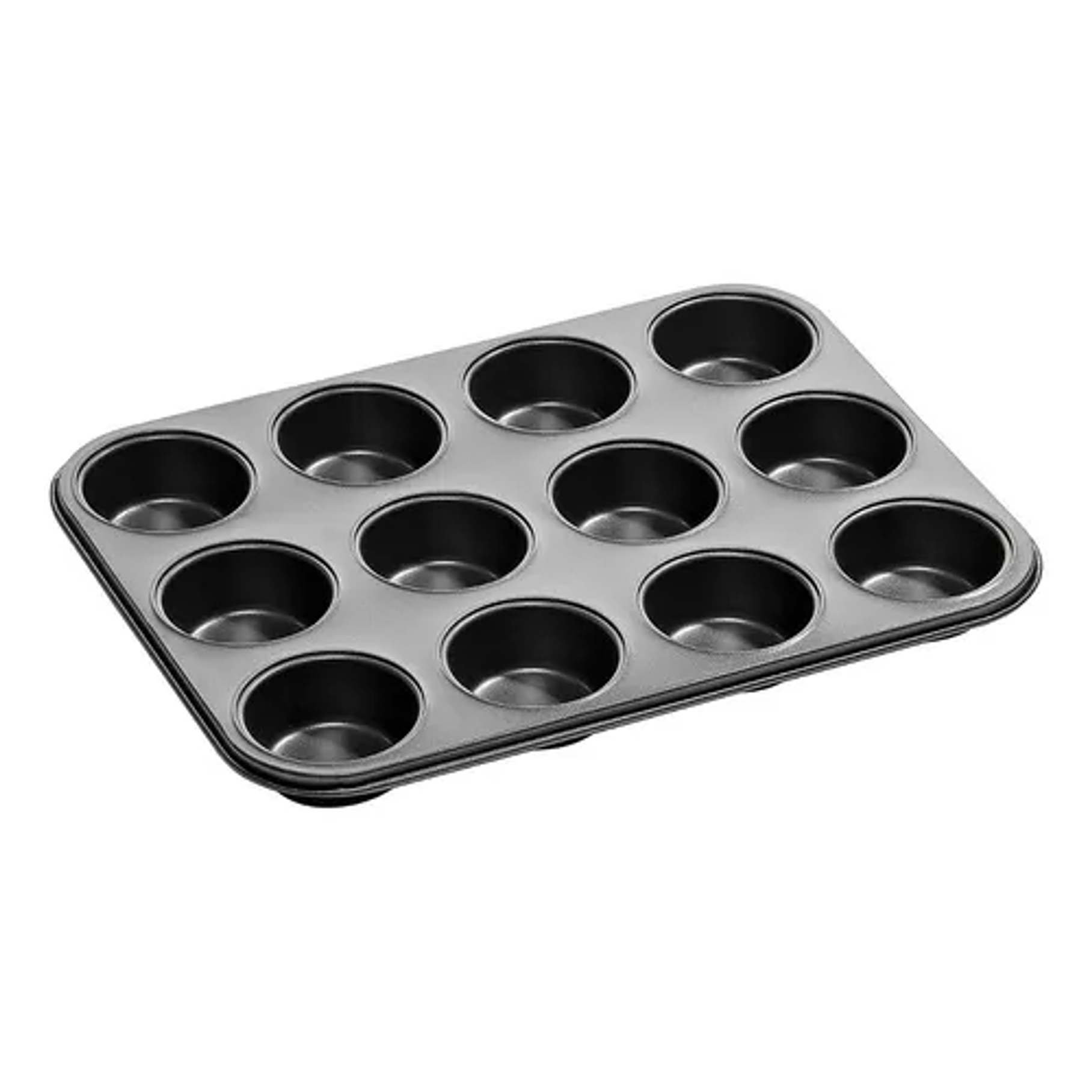 Molde 12 Cupcakes Molde Cupcake Muffins Tortas Reposteria Color Negro 1