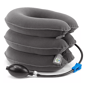 Almohada Cojín Inflable 3 Nivel Cuello Cervical Viaje Avión