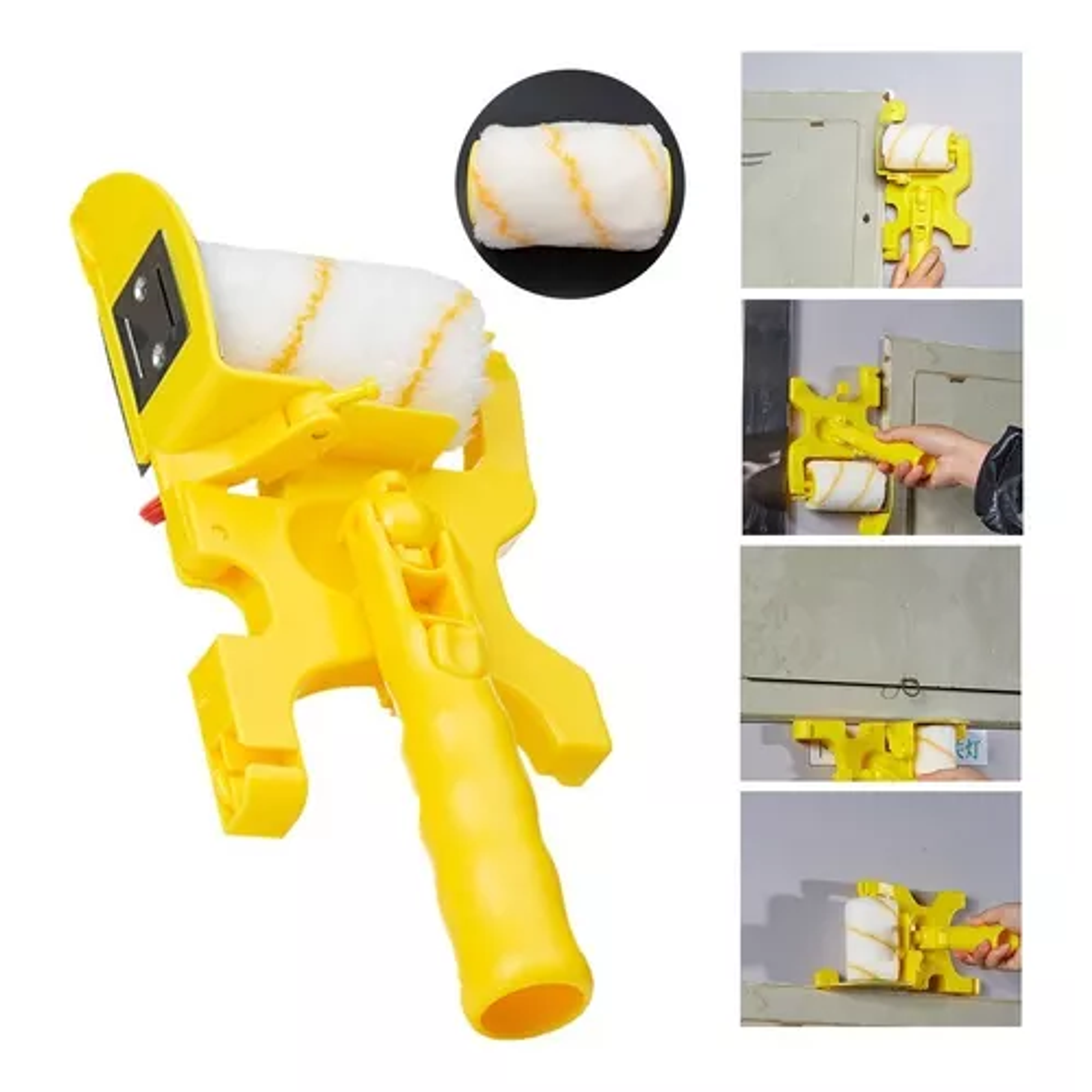 Rodillo De Pintura Profesional Cepillo De Corte Limpio 1