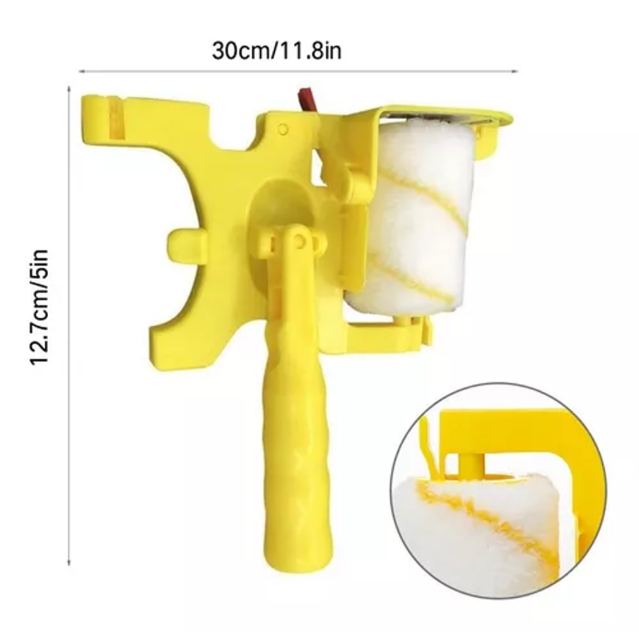 Rodillo De Pintura Profesional Cepillo De Corte Limpio 3