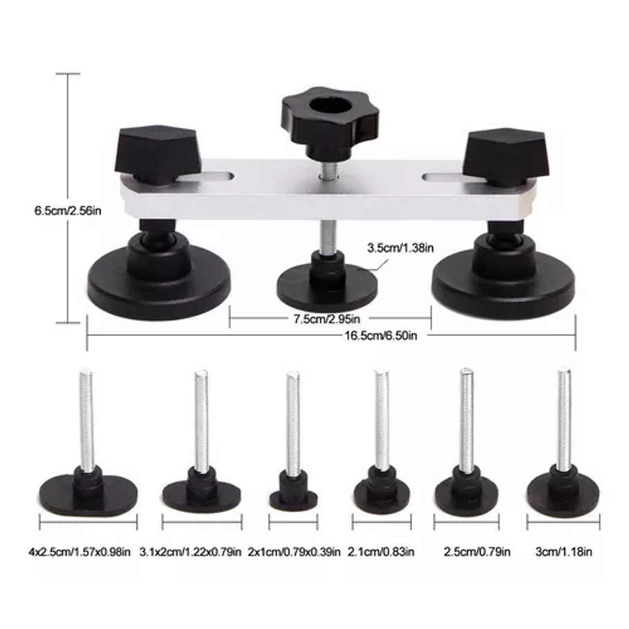 Juego De Extractores De Abolladuras Puente Herramienta 3