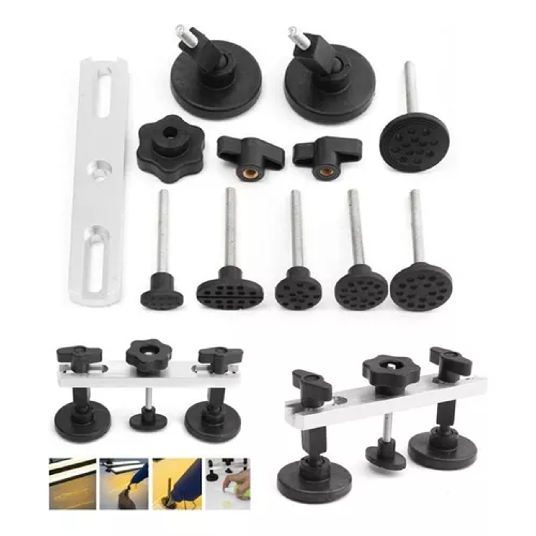 Juego De Extractores De Abolladuras Puente Herramienta 2