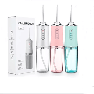 Irrigador Oral Portátil Con Chorro De Agua Para Limpieza De Higiene Bucal