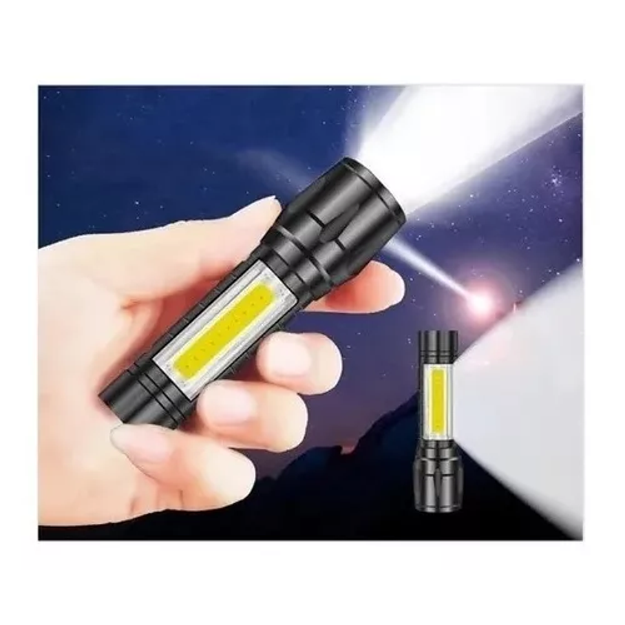 Mini Linterna Recargable Usb Wcd-511 De Alta Potencia 2