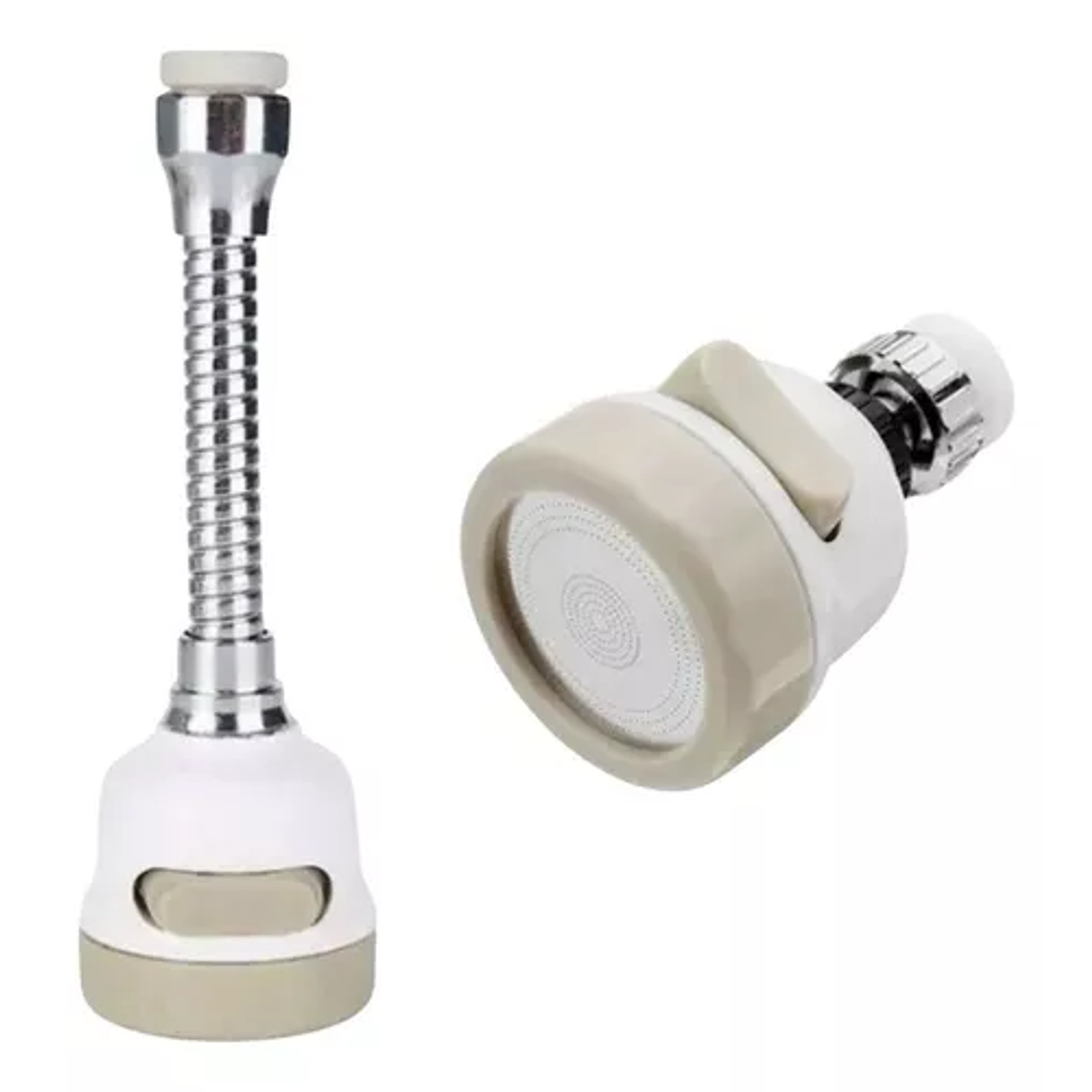 Adaptador Para Lavaplatos Antisalpicaduras, Ahorra Agua Color Blanco 2