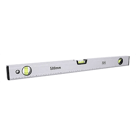 Nivel De 500mm Con 3 Burbujas Herramienta De Medición Regla