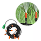Manguera Con Sistema Riego Goteo Kit Plantas Jardín Agua - Miniatura 1