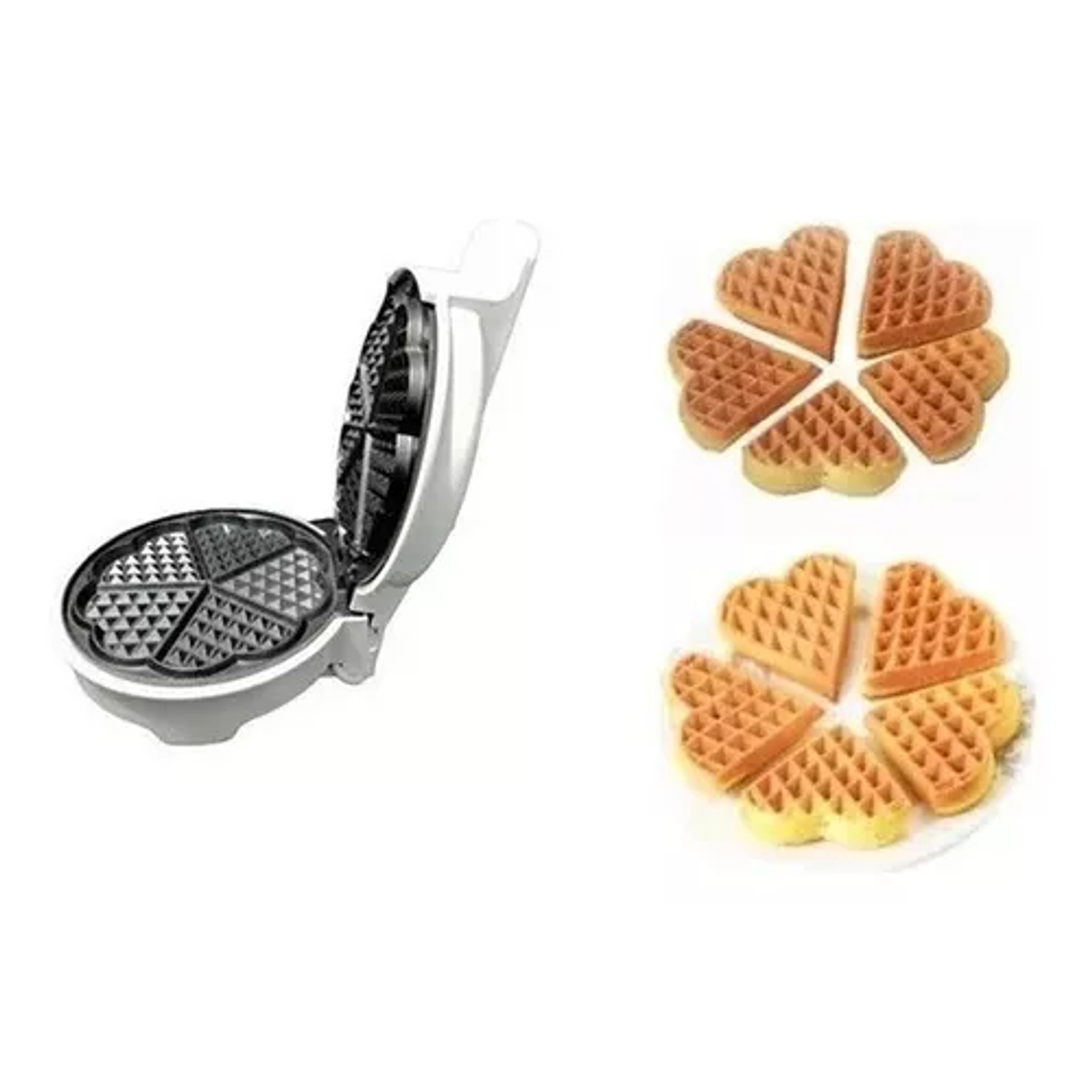Máquina Para Waffles Waflera Cocina Repostería 3