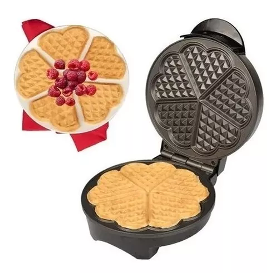 Máquina Para Waffles Waflera Cocina Repostería 5