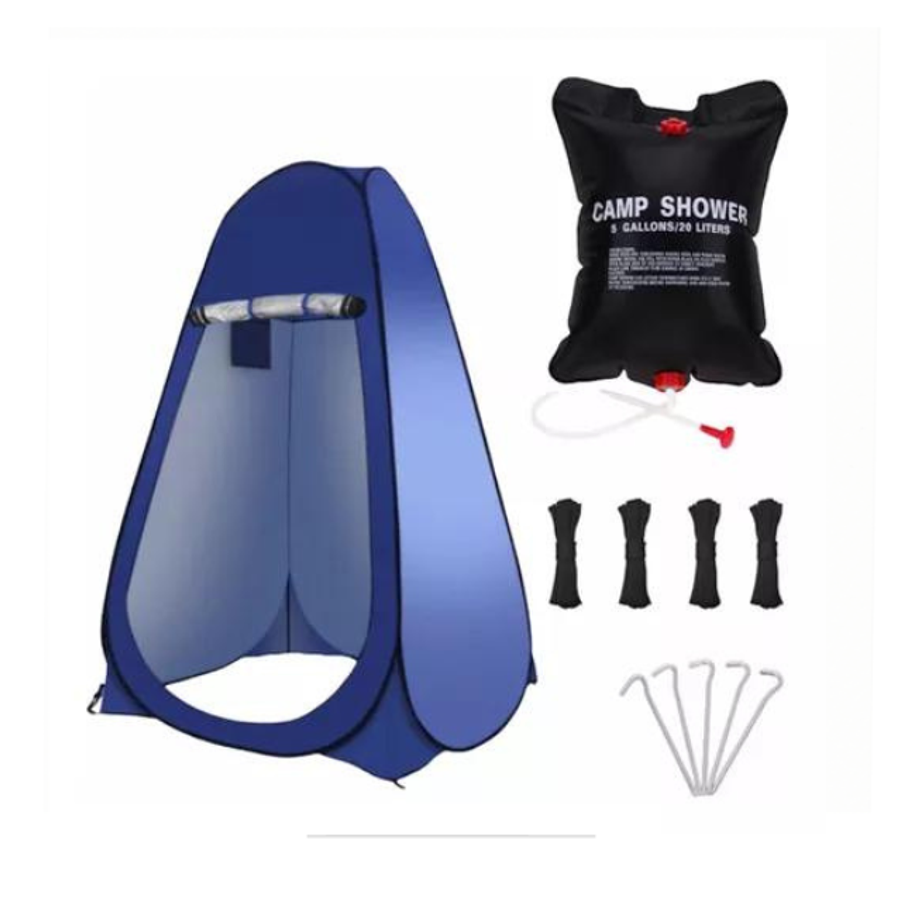 Carpa 1 Persona Carpa Baño Carpa Camping Vestidor Portatil 4