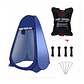 Carpa 1 Persona Carpa Baño Carpa Camping Vestidor Portatil - Miniatura 4