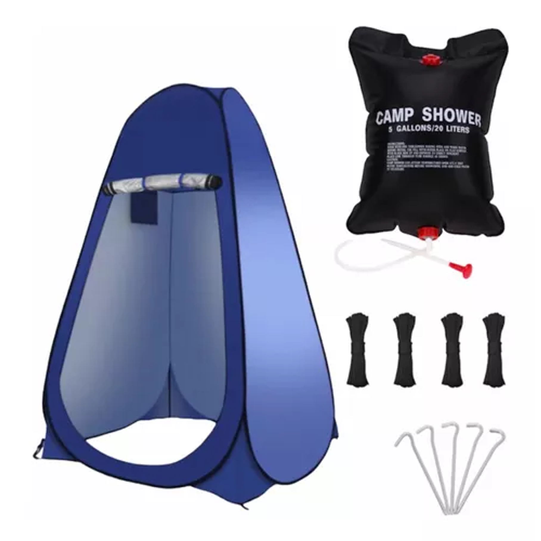 Carpa 1 Persona Carpa Baño Carpa Camping Vestidor Portatil 5