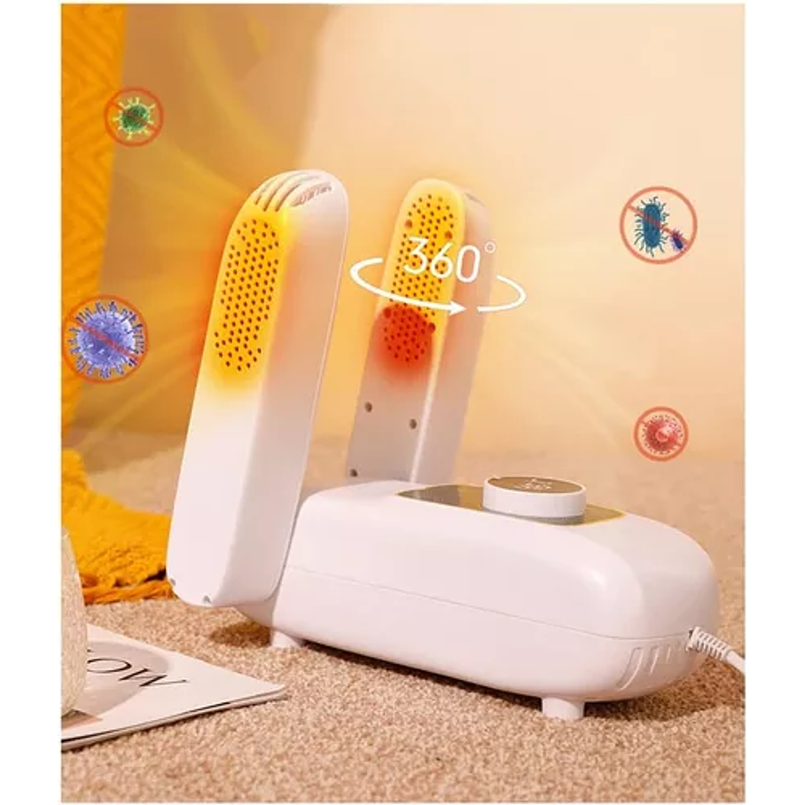 Secador De Zapatos Calentador Deshumificador Esteriliza Olor 4