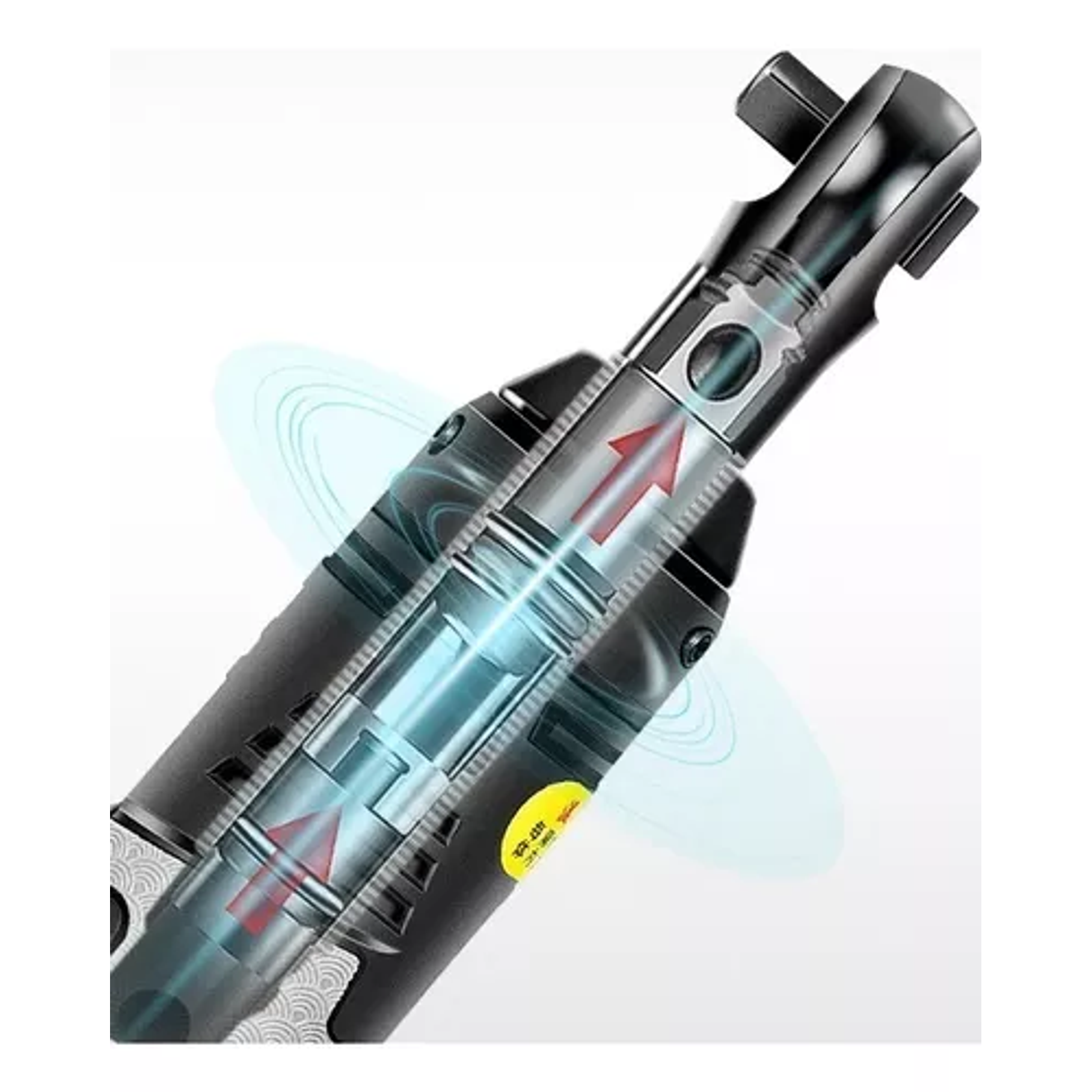 Chicharra Inalámbrica 18v /cuadro 3/8 + 2 Baterías De Litio. Color Gris Frecuencia 50/60hz 4