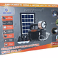 Kit De Energía Solar Multiusos Ampolletas+ linterna+ Usb+ radio - Miniatura 4