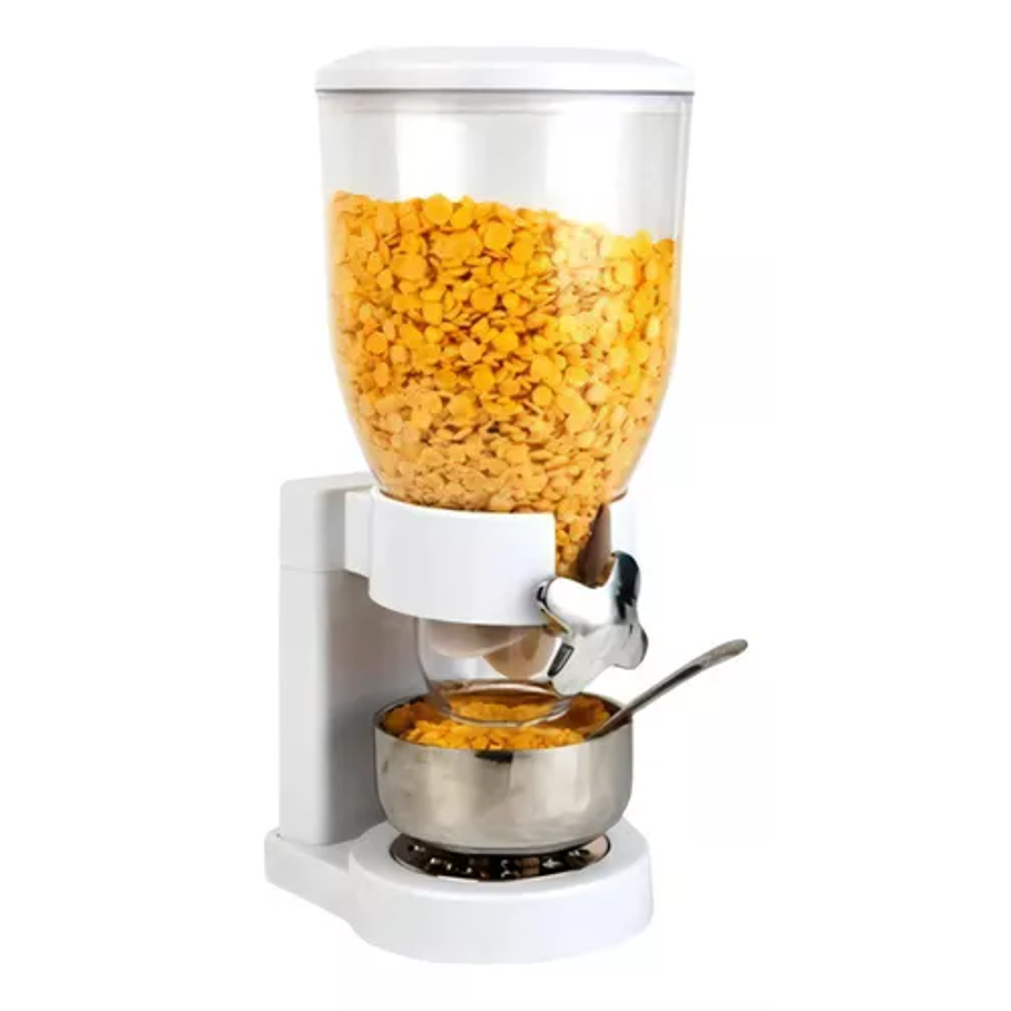 Dispensador De Cereal Simple De Mesa Alimentos Secos 1