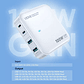 Cargador Carga Super Rápida 100w Vidvie Multifunción 4 En 1 - Miniatura 4