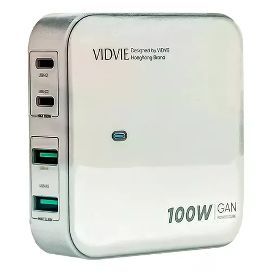 Cargador Carga Super Rápida 100w Vidvie Multifunción 4 En 1 3