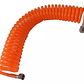 Manguera Para Aire Compresor Espiral 15mts Con Acoples - Miniatura 2