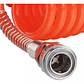 Manguera Para Aire Compresor Espiral 15mts Con Acoples - Miniatura 3